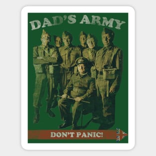 Don't Panic - Dads Army Sticker